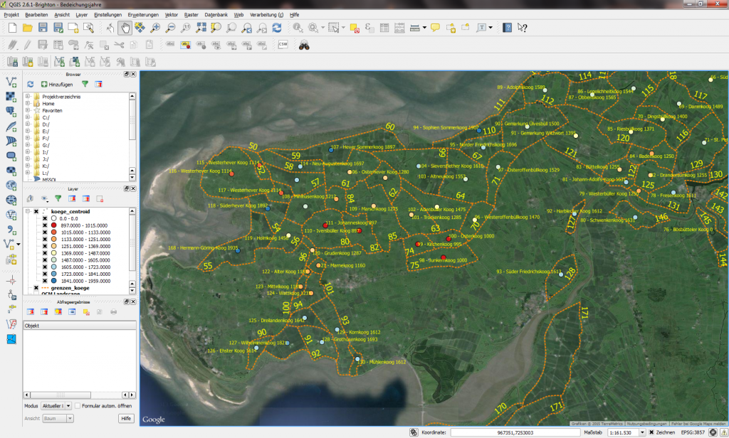 Datenerfassung in QuantumGIS (2.6 Brigthon)